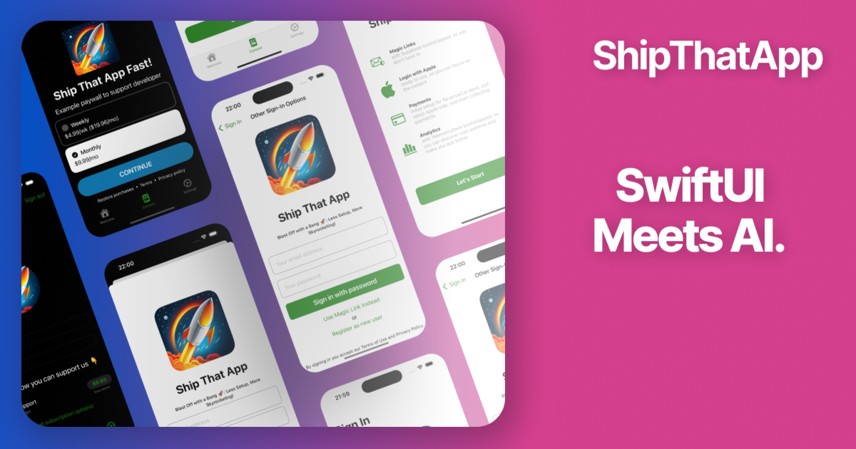 ShipThatApp Make4U BFD